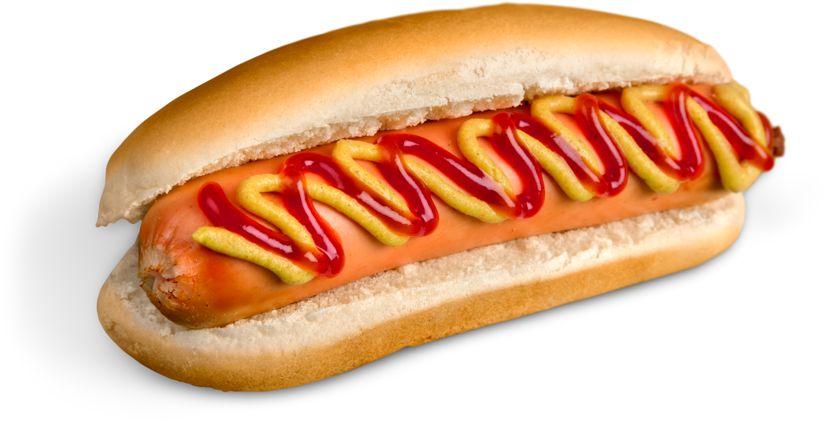 Hot Dog with Condiments