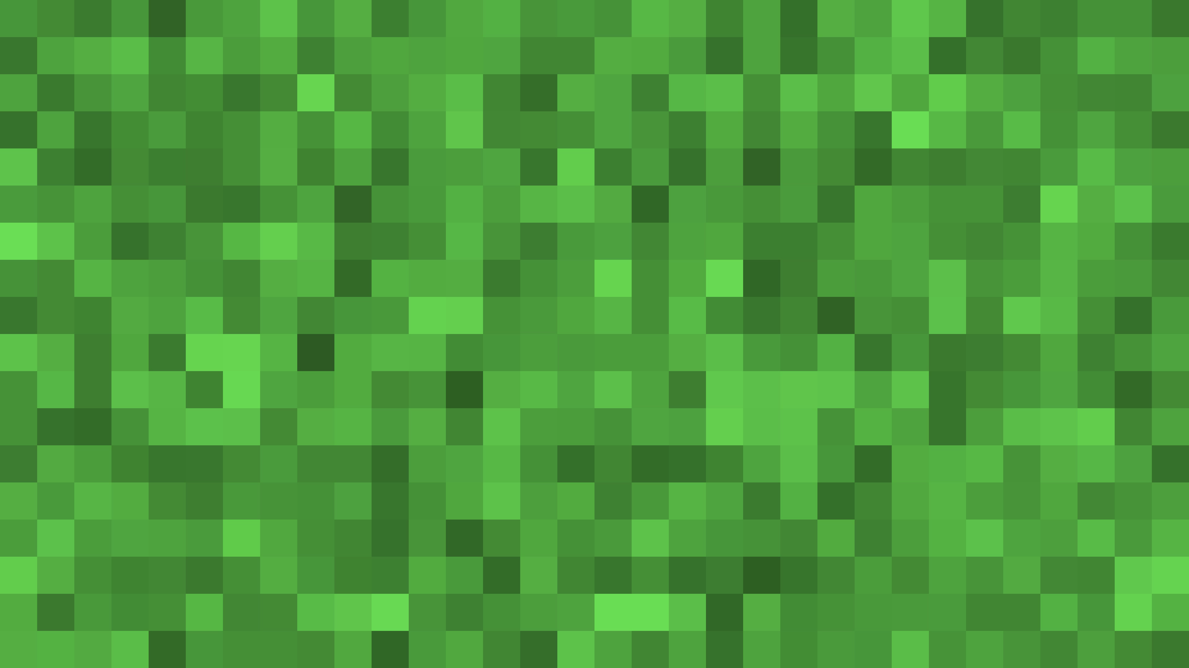 Animated Green Pixel Grass Background