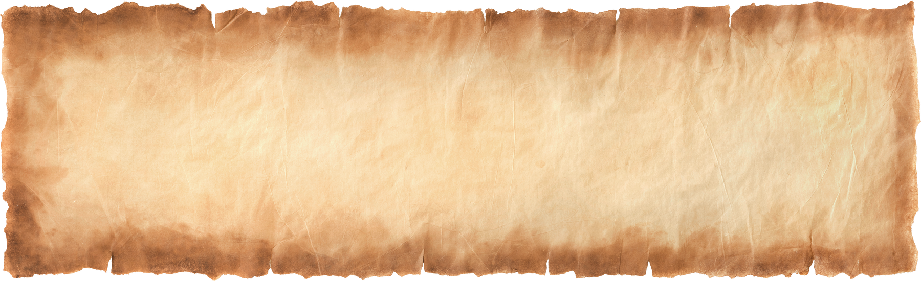 Aged Parchment Paper Scroll